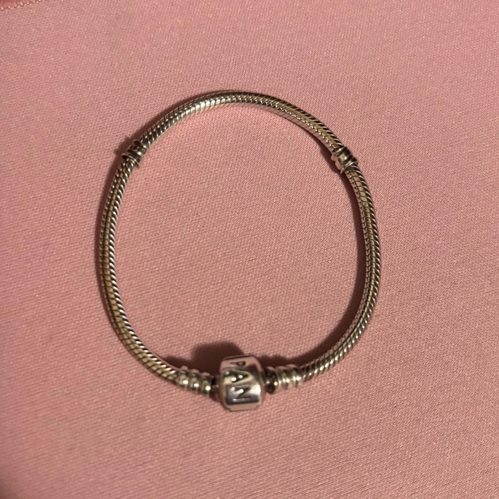 Pandora Moments Snake Chain Bracelet | Size: 6.7 inches | Silver Jewelry